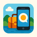 icon_travel_smartphone_flat_design icon preview