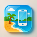 icon_travel_smartphone_glassy icon preview