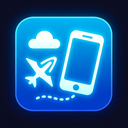 icon_travel_smartphone_glow_effect icon preview