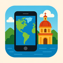 icon_travel_smartphone_iconic icon preview