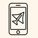 icon_travel_smartphone_minimal_outline icon preview