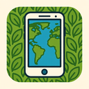 icon_travel_smartphone_organic_pattern icon preview