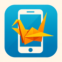 icon_travel_smartphone_origami icon preview
