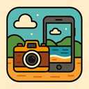 icon_travel_smartphone_retro icon preview