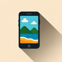 icon_travel_smartphone_shadow_effect icon preview