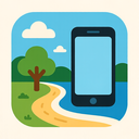 icon_travel_smartphone_simplified icon preview