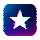 icon_travel_star_digital_glitch icon preview