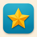 icon_travel_star_origami icon preview