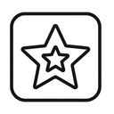 icon_travel_star_outline icon preview