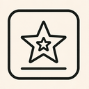 icon_travel_star_thin icon preview