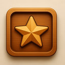 icon_travel_star_wooden icon preview