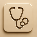 icon_travel_stethoscope_embossed icon preview