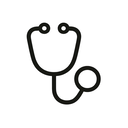 icon_travel_stethoscope_minimal_outline icon preview