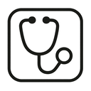 icon_travel_stethoscope_outline icon preview
