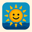 icon_travel_sun_bold icon preview