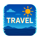 icon_travel_sun_digital_glitch icon preview