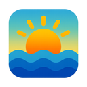 icon_travel_sun_gradient icon preview