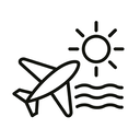 icon_travel_sun_minimal_outline icon preview