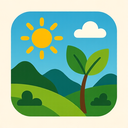 icon_travel_sun_organic icon preview