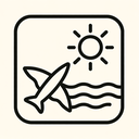 icon_travel_sun_outline icon preview