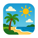 icon_travel_sun_rounded icon preview