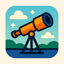 icon_travel_telescope_abstract icon preview