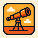icon_travel_telescope_bold icon preview
