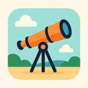 icon_travel_telescope_flat_pastel icon preview