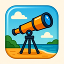 icon_travel_telescope_glassy icon preview