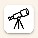 icon_travel_telescope_minimalist icon preview