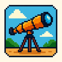 icon_travel_telescope_pixel_art icon preview