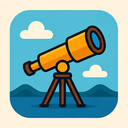 icon_travel_telescope_symmetrical icon preview