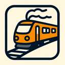 icon_travel_train_bold icon preview