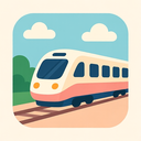 icon_travel_train_flat_pastel icon preview