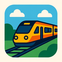 icon_travel_train_geometric icon preview