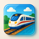 icon_travel_train_glassy icon preview