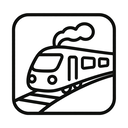 icon_travel_train_line_art icon preview