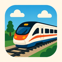 icon_travel_train_modern icon preview