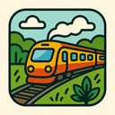 icon_travel_train_organic_pattern icon preview