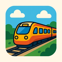 icon_travel_train_vector icon preview