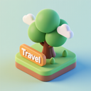 icon_travel_tree_3d_isometric icon preview