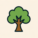 icon_travel_tree_asymmetrical icon preview