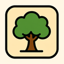 icon_travel_tree_bold icon preview