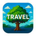 icon_travel_tree_digital_glitch icon preview