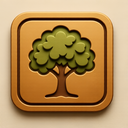 icon_travel_tree_embossed icon preview