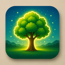icon_travel_tree_glow_effect icon preview