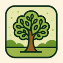 icon_travel_tree_organic_pattern icon preview