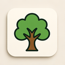 icon_travel_tree_symmetrical icon preview