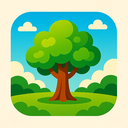 icon_travel_tree_vibrant_colors icon preview