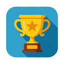 icon_travel_trophy_flat_design icon preview